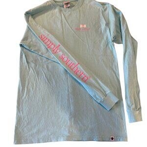 NWOT Simply Southern Long Sleeve T-shirt Women's Size Med